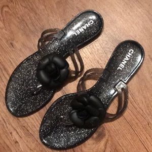 Chanel Jelly Sandals